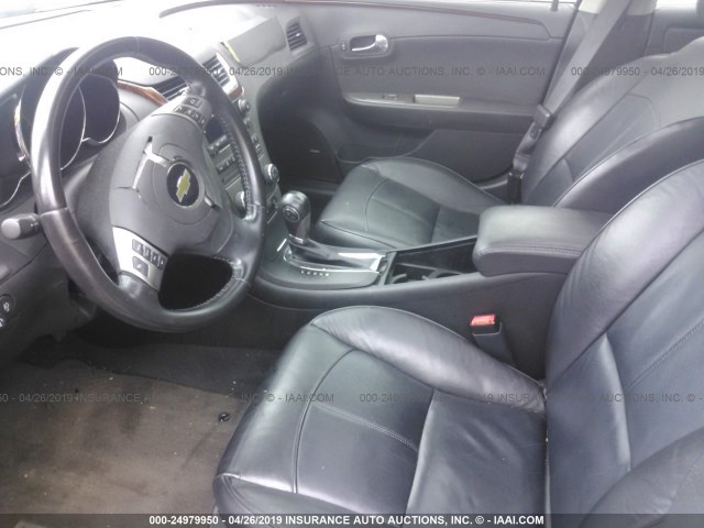 1G1ZE5E03CF157062 - 2012 CHEVROLET MALIBU LTZ შავი ფოტო 5