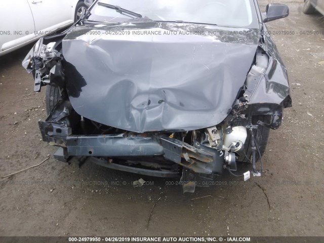 1G1ZE5E03CF157062 - 2012 CHEVROLET MALIBU LTZ შავი ფოტო 6