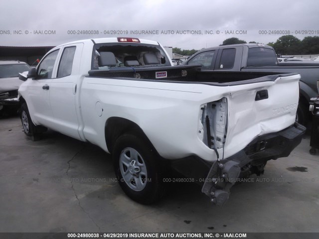 5TFRM5F11GX107925 - 2016 TOYOTA TUNDRA DOUBLE CAB SR/SR5 白色 照片 3
