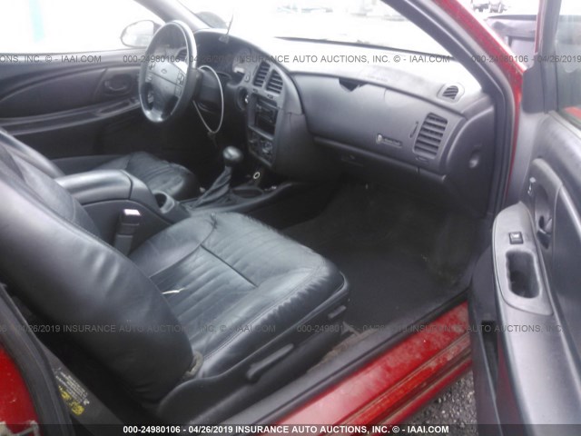 2G1WX12K039284260 - 2003 CHEVROLET MONTE CARLO SS წითელი ფოტო 5
