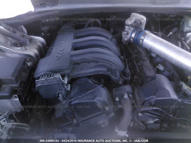 2D4FV47T56H512699 - 2006 DODGE MAGNUM SE SILVER photo 10