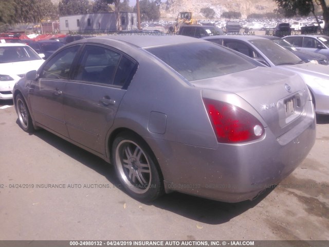 1N4BA41E04C872521 - 2004 NISSAN MAXIMA SE/SL TAN photo 3