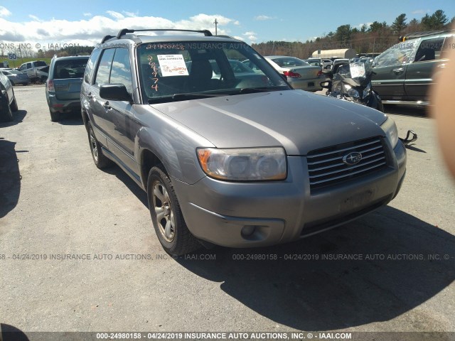 JF1SG63647H735167 - 2007 SUBARU FORESTER 2.5X/SPORTS 2.5X GRAY photo 6