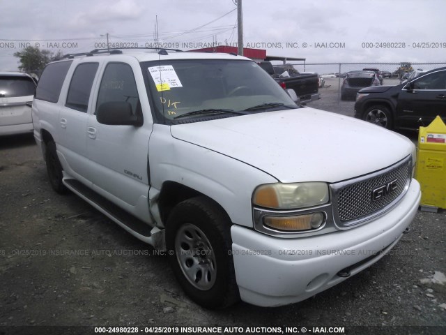 1GKFK66U24J110814 - 2004 GMC YUKON XL DENALI WHITE photo 1