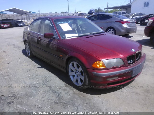 WBAAM5345YJR58641 - 2000 BMW 328 I RED photo 1