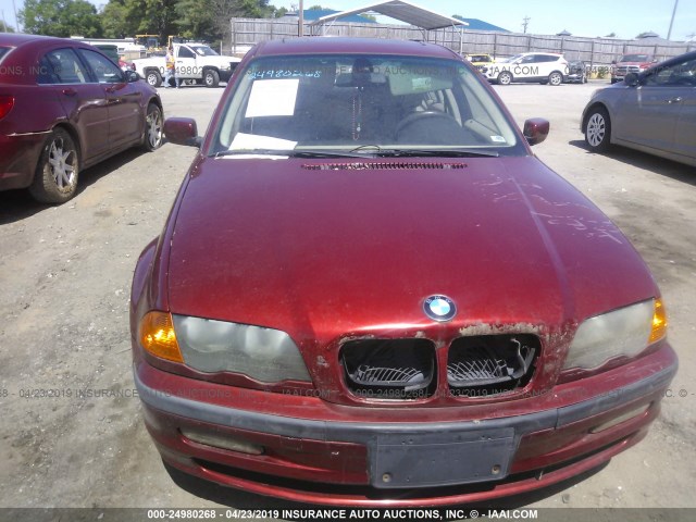 WBAAM5345YJR58641 - 2000 BMW 328 I RED photo 6