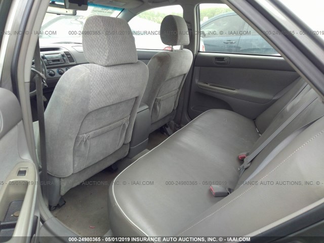 4T1BE32KX4U793263 - 2004 TOYOTA CAMRY LE/XLE/SE GRAY photo 8