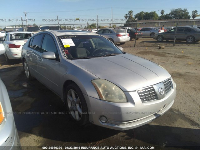 1N4BA41E16C818017 - 2006 NISSAN MAXIMA SE/SL SILVER photo 1