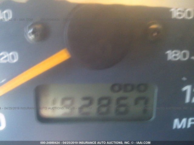 JF1SF6557YH711261 - 2000 SUBARU FORESTER S GREEN photo 7