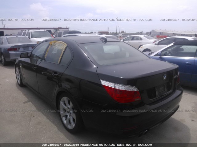 WBANW13549C162305 - 2009 BMW 535 I BLACK photo 3