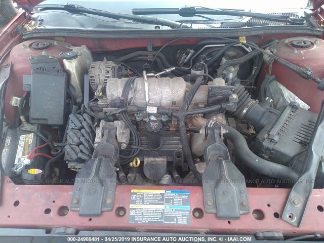 2G2WP552071141876 - 2007 PONTIAC GRAND PRIX 红色 照片 10