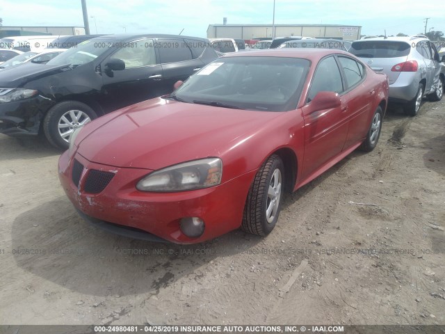 2G2WP552071141876 - 2007 PONTIAC GRAND PRIX 红色 照片 2