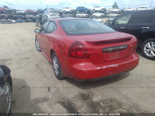 2G2WP552071141876 - 2007 PONTIAC GRAND PRIX 红色 照片 3