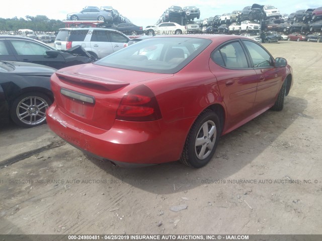 2G2WP552071141876 - 2007 PONTIAC GRAND PRIX 红色 照片 4