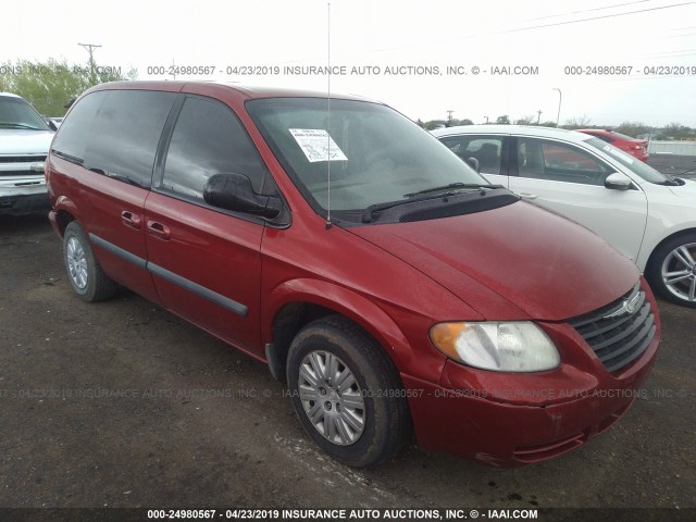 1A4GP45R86B706620 - 2006 CHRYSLER TOWN & COUNTRY  RED photo 1