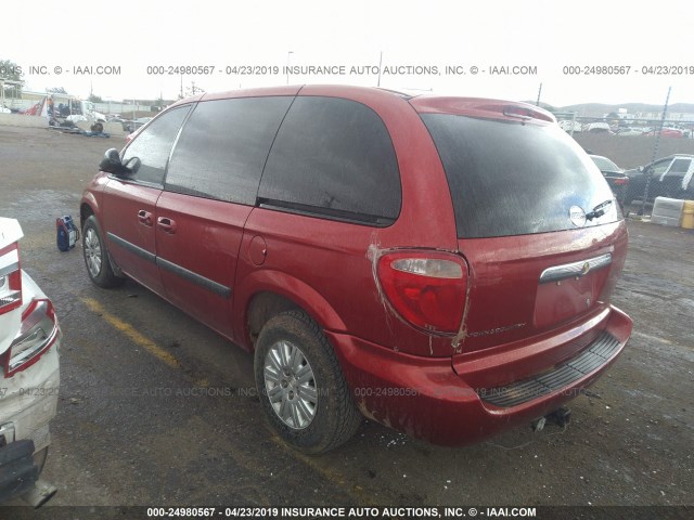 1A4GP45R86B706620 - 2006 CHRYSLER TOWN & COUNTRY  RED photo 3