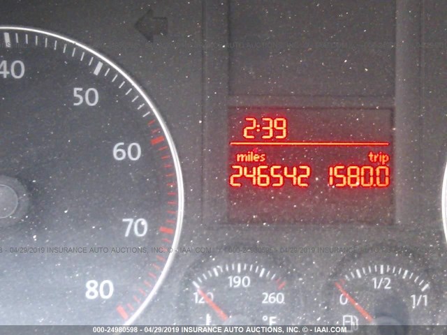 3VWEF71K57M087251 - 2007 VOLKSWAGEN JETTA WOLFSBURG 黑色 照片 7