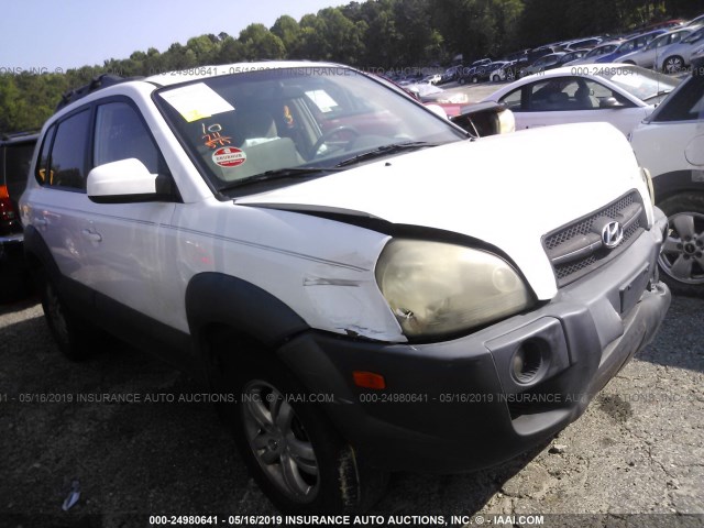 KM8JN12D46U319359 - 2006 HYUNDAI TUCSON GLS/LIMITED 白色 照片 1
