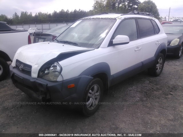 KM8JN12D46U319359 - 2006 HYUNDAI TUCSON GLS/LIMITED 白色 照片 2