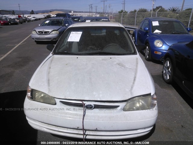 1NXBR12E2YZ341672 - 2000 TOYOTA COROLLA VE/CE/LE WHITE photo 6