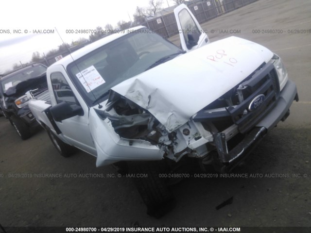 1FTKR1AD2APA32284 - 2010 FORD RANGER WHITE photo 1