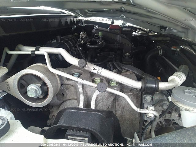 JN8AS5MV0DW629198 - 2013 NISSAN ROGUE S/SV WHITE photo 10