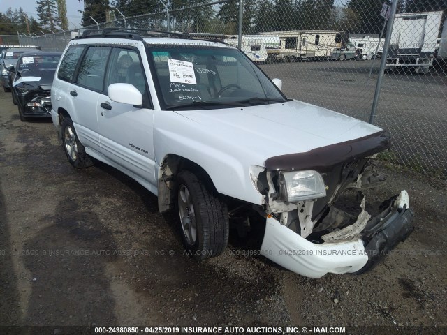 JF1SF65691H737357 - 2001 SUBARU FORESTER S Ağ foto 1