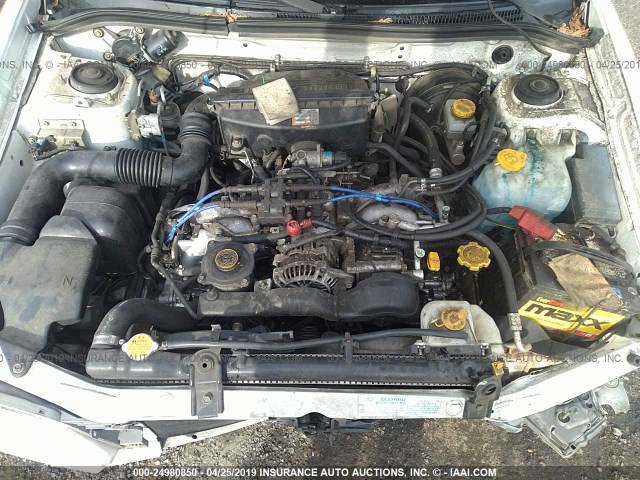 JF1SF65691H737357 - 2001 SUBARU FORESTER S Ağ foto 10