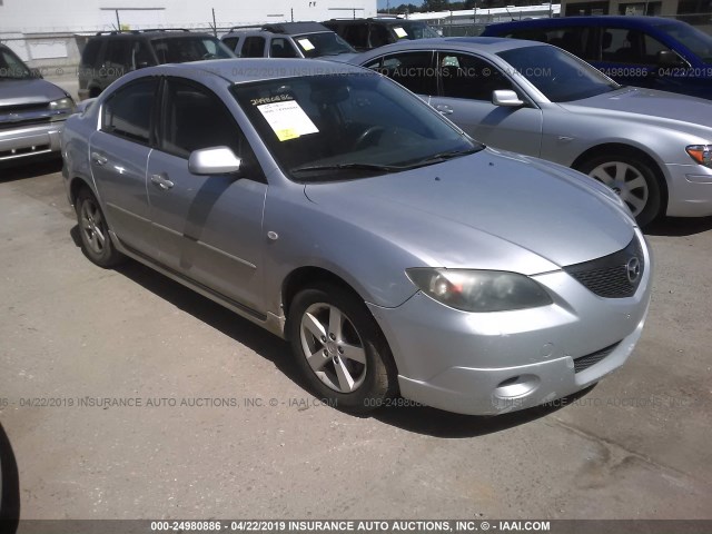 JM1BK12F351333210 - 2005 MAZDA 3 I SILVER photo 1