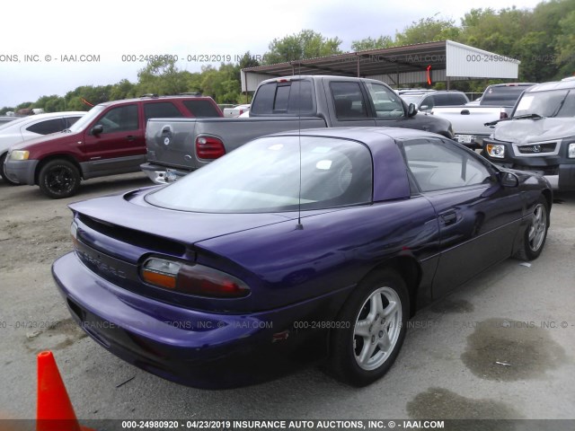 2G1FP22K3V2132247 - 1997 CHEVROLET CAMARO RS PURPLE photo 4