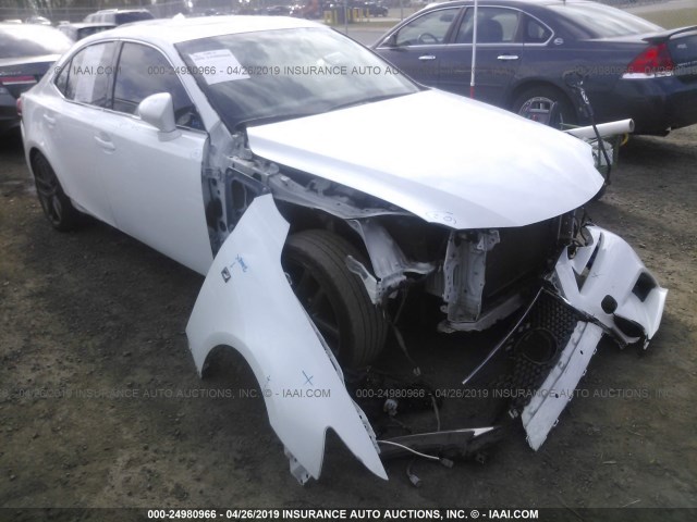 JTHBE1D26E5003036 - 2014 LEXUS IS 350 WHITE photo 1