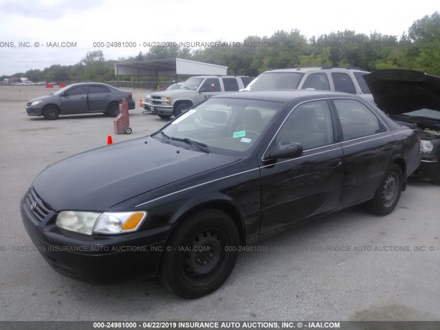 4T1BF22K5YU945415 - 2000 TOYOTA CAMRY LE/XLE BLACK photo 2