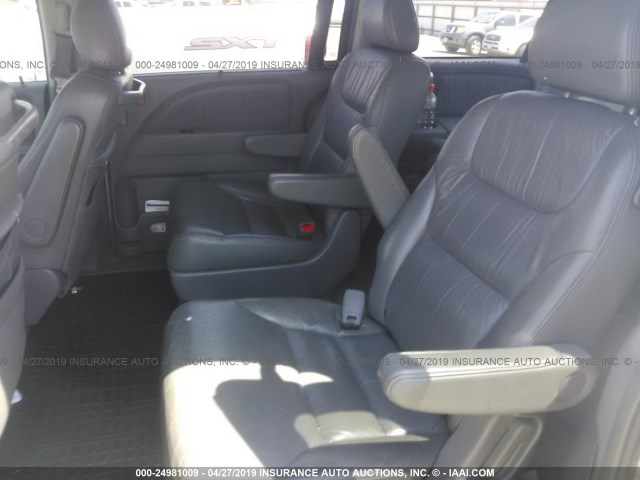 5FNRL38735B030457 - 2005 HONDA ODYSSEY EXL SILVER photo 8