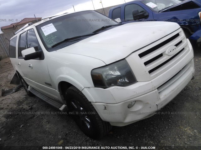 1FMFK20537LA89949 - 2007 FORD EXPEDITION EL LIMITED CREAM photo 1