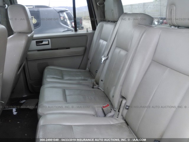 1FMFK20537LA89949 - 2007 FORD EXPEDITION EL LIMITED CREAM photo 8