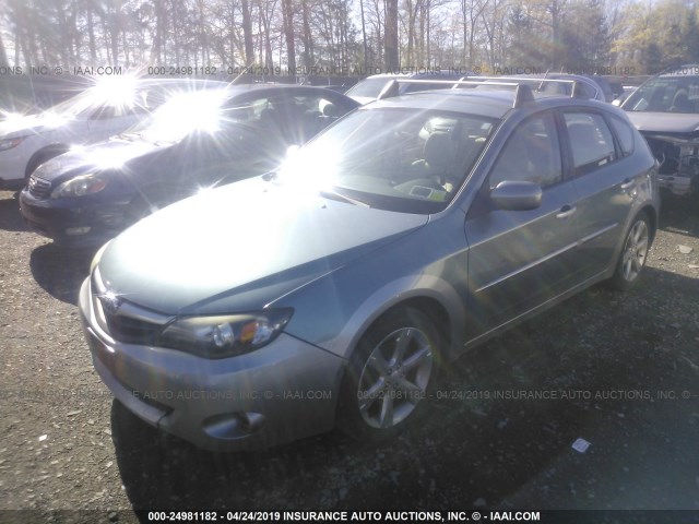 JF1GH6D69AG814123 - 2010 SUBARU IMPREZA OUTBACK SPORT GRAY photo 2