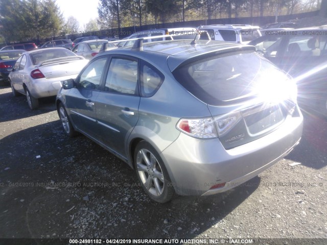 JF1GH6D69AG814123 - 2010 SUBARU IMPREZA OUTBACK SPORT GRAY photo 3