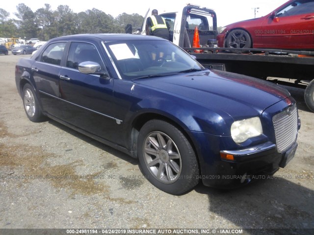 2C3AA63H55H577040 - 2005 CHRYSLER 300C BLUE photo 1