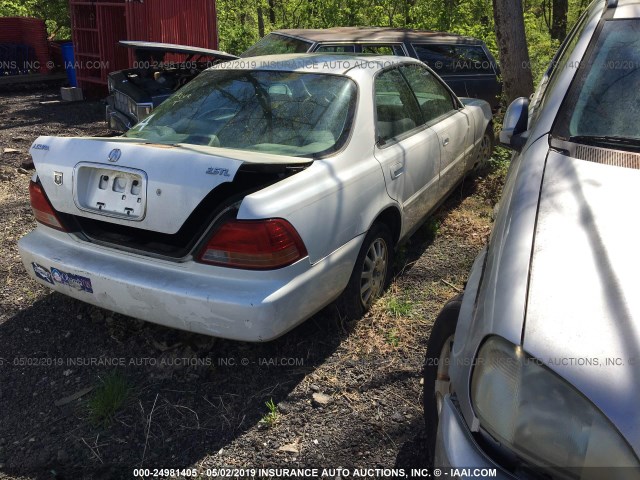 JH4UA2650WC001538 - 1998 ACURA 2.5TL WHITE photo 4