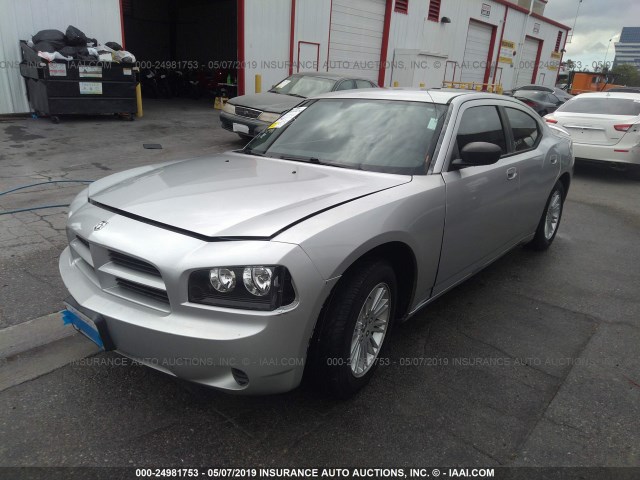 2B3KA43GX6H479457 - 2006 DODGE CHARGER SE/SXT SILVER photo 2