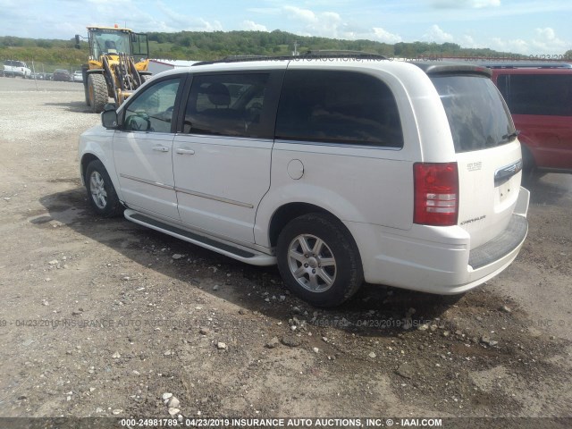 2A4RR5D14AR213709 - 2010 CHRYSLER TOWN & COUNTRY TOURING WHITE photo 3