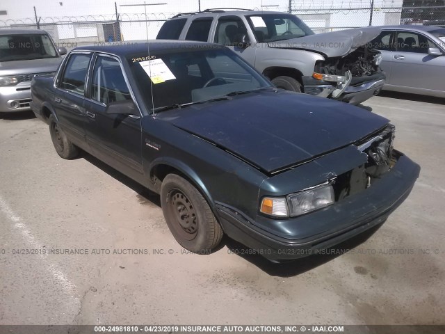 1G3AL54N7N6348882 - 1992 OLDSMOBILE CUTLASS CIERA S GREEN photo 1