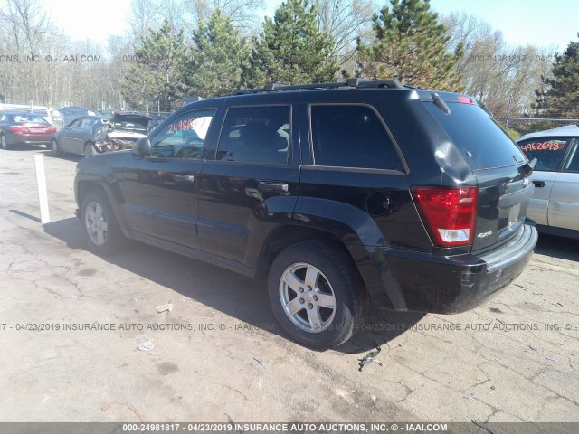 1J4GR48K35C647946 - 2005 JEEP GRAND CHEROKEE LAREDO/COLUMBIA/FREEDOM 黑色 照片 3