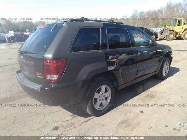 1J4GR48K35C647946 - 2005 JEEP GRAND CHEROKEE LAREDO/COLUMBIA/FREEDOM 黑色 照片 4