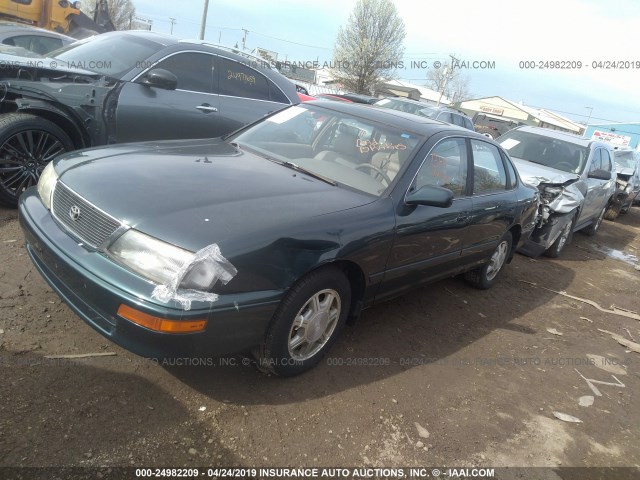 4T1BF12B9TU113062 - 1996 TOYOTA AVALON XL/XLS GREEN photo 2