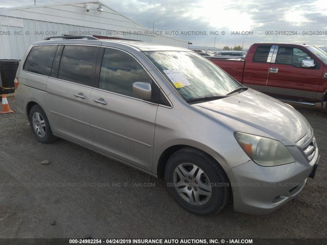 5FNRL38706B011060 - 2006 HONDA ODYSSEY EXL SILVER photo 6