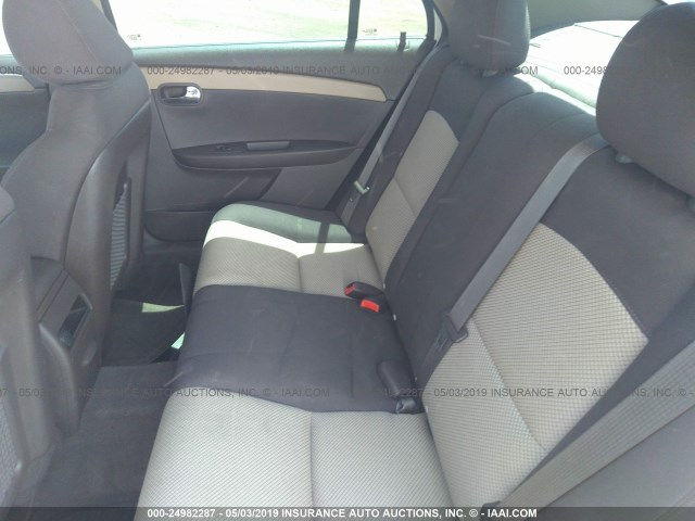 1G1ZB5E02CF207779 - 2012 CHEVROLET MALIBU LS WHITE photo 8