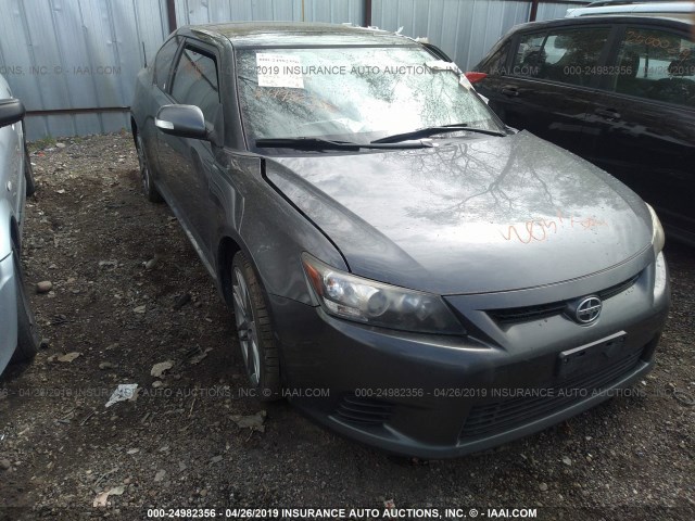 JTKJF5C73C3038018 - 2012 TOYOTA SCION TC GRAY photo 1