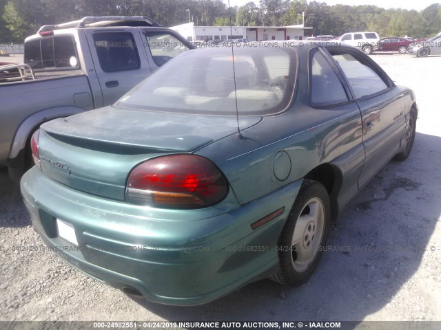 1G2NW12T3WC730823 - 1998 PONTIAC GRAND AM GT GREEN photo 4