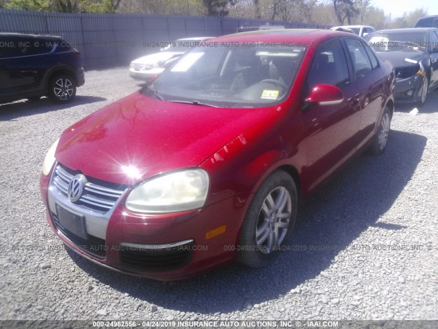 3VWHG71K37M004880 - 2007 VOLKSWAGEN JETTA 2.5 RED photo 2